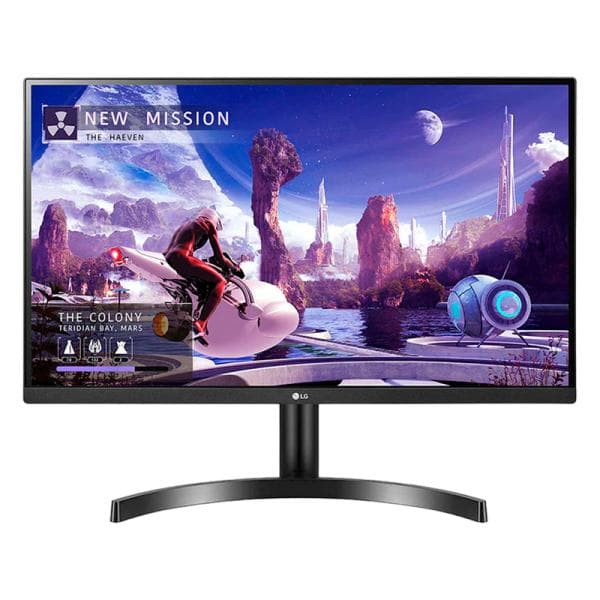 MONITOR 27" LG 27QN600-B QHD 2560x1440 75 HZ HDMI PLANO SLIM 719192637528