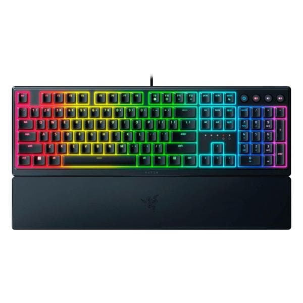 TECLADO GAMING RAZER RAZER ORNATA V3 MEMBRANA USB INGLES BLACK RZ03-04460200-R3U1