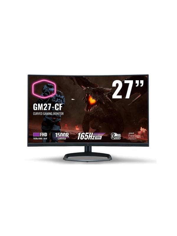 MONITOR COOLER MASTER GM27-CF  165 Hz  Curve 1500R FHD�1920x1080