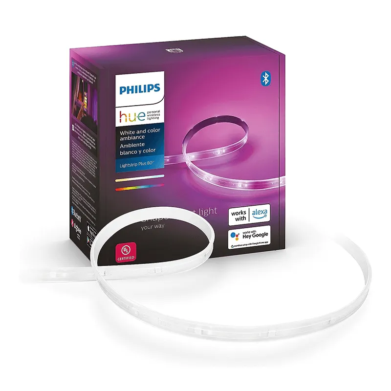 TIRA LED RGB HUE COLOR- LIGHTSTRIP PLUS V4 EMEA 2M BASE KIT - 3