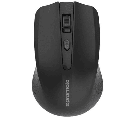 PROMATE CLIX-8.BLACK MOUSE INALAMBRICO NEGRO