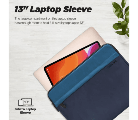 PROMATE LIMBER-SB.BLUE FUNDA PARA LAPTOP 13" C/BOLSILLO - 2