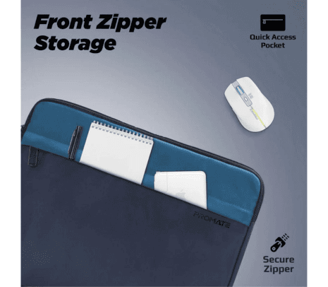 PROMATE LIMBER-SB.BLUE FUNDA PARA LAPTOP 13" C/BOLSILLO - 3