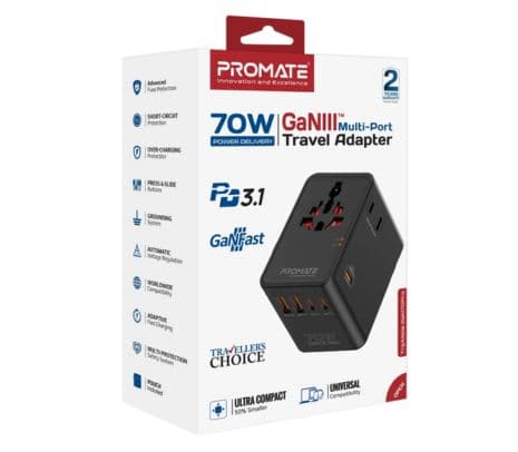 PROMATE TRIPMATE-GAN70PRO ADAPTADOR UNIVERSAL 70W - 2