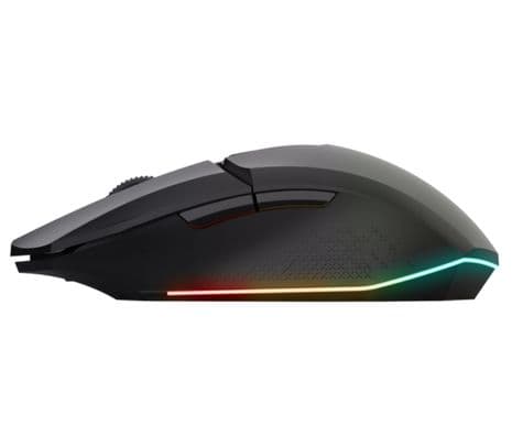 TRUST 25037 MOUSE GAMING GXT110 FELOX BLACK CON LED INAL - 3