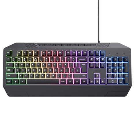 TRUST 24998 TECLADO GXT836 EVOCX GAMING RGB ECO BLACK - 2