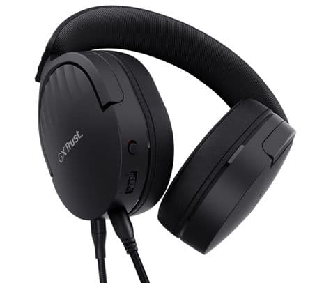 TRUST 24898 HEADSET GAMING GXT489 FAYZO BLACK PC/CONSOLA ECO - 2
