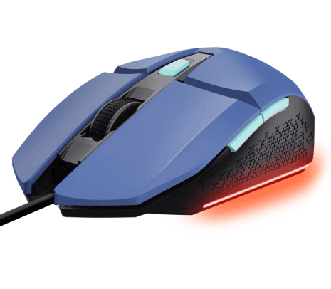 TRUST 25067 MOUSE GAMING GXT109 FELOX BLUE CON LED