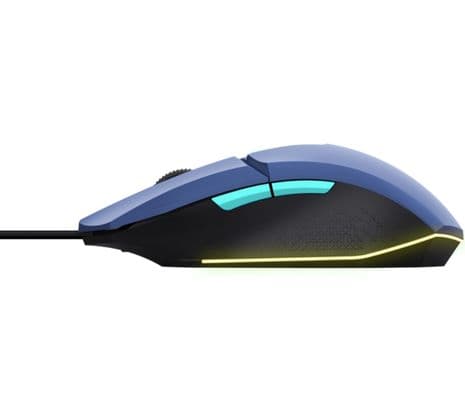 TRUST 25067 MOUSE GAMING GXT109 FELOX BLUE CON LED - 3