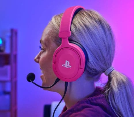 TRUST 25557 HEADSET GAMING GXT498P FORTA PS5 PINK - 3