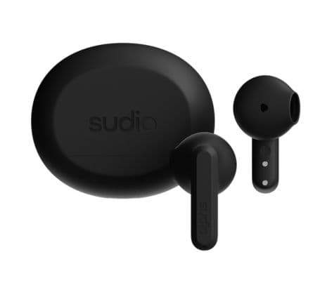 SUDIO A3 EARPHONES TWS BLACK