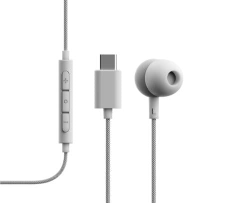 SUDIO V3 EARPHONES WHITE USB-C