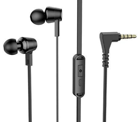 HOCO M86 EARPHONES OCEANIC C/MIC 3.5MM BLACK - 2