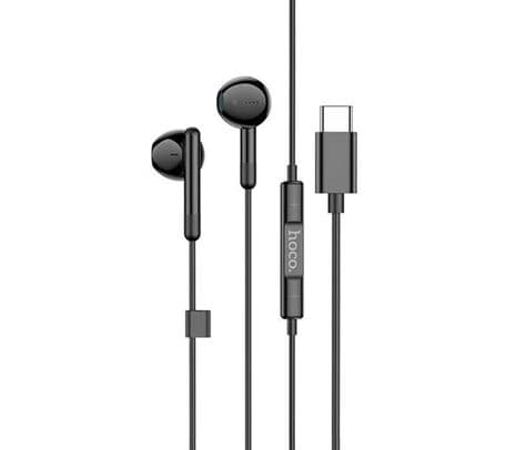 HOCO M93 EARPHONES JOY C/MIC USB-C BLACK - 3