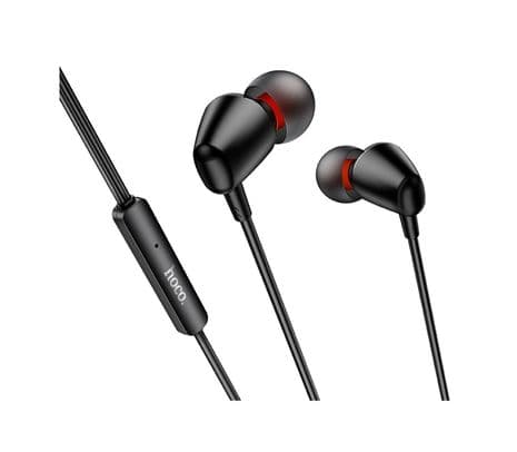 HOCO M107 EARPHONES DISCOVERER C/MIC 3.5MM BLACK - 2