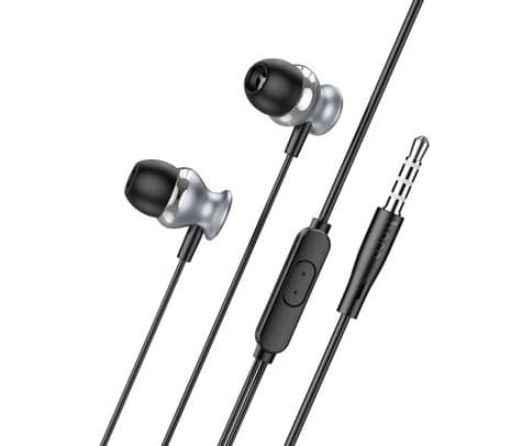 HOCO M106 EARPHONES FOUNTAIN METAL C/MIC 3.5MM