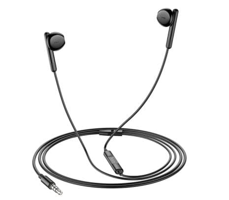 HOCO M93 EARPHONES C/MIC 3.5MM BLACK