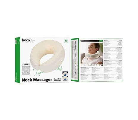 HOCO HP53 MASAJEADOR CUELLO BEIGE - 5