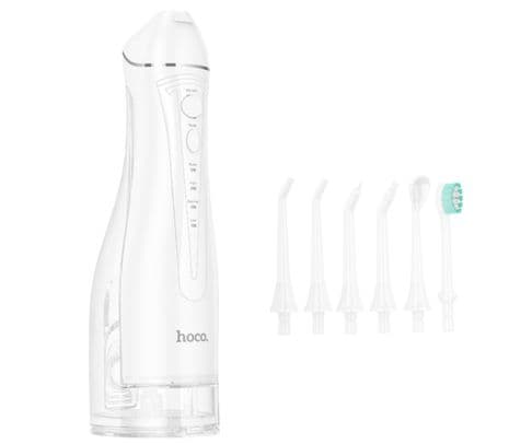 HOCO HP63 IRRIGADOR BUCAL INALAMBRICO BLANCO