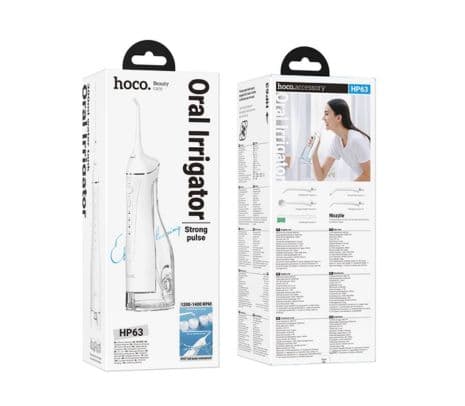 HOCO HP63 IRRIGADOR BUCAL INALAMBRICO BLANCO - 2