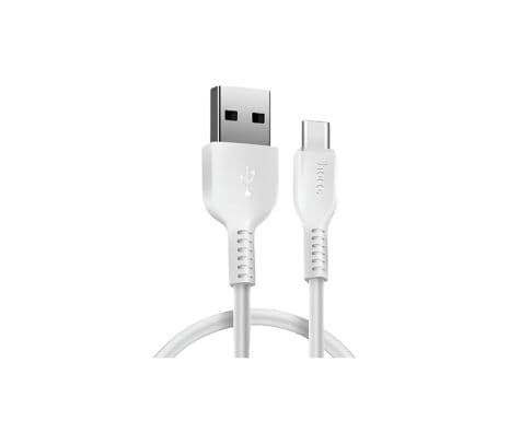 HOCO X20 CABLE FLASH USB-A A USB-C WHITE 2M