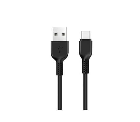 HOCO X20 CABLE FLASH USB-A A USB-C BLACK 3M