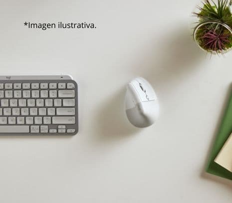 LOGITECH 910-006469 MOUSE LIFT VERTICAL OFF WHITE INAL+BT - 2