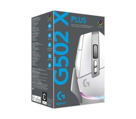 LOGITECH 910-006145 MOUSE G502 X GAMING WHITE USB - 2