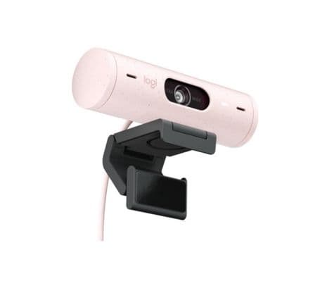 LOGITECH 960-001418 WEBCAM BRIO 500 ROSE AMR USB-C** - 4