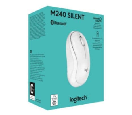 LOGITECH 910-007116 MOUSE M240 SILENT OFF WHITE BT - 2