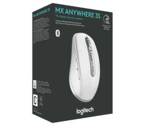 LOGITECH 910-006933 MOUSE MX ANYWHERE 3S PALE GREY INAL+BT - 2
