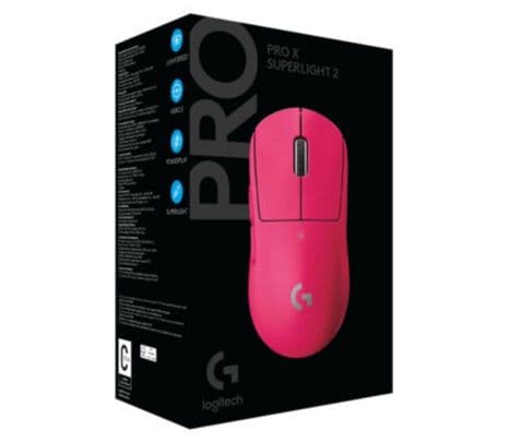 LOGITECH 910-006796 MOUSE PRO X SUPERLIGHT 2 GAMING MAGENTA INAL - 2