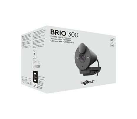 LOGITECH 960-001413 WEBCAM BRIO 300 GRAPHITE SAMR USB-C PROMO** - 2