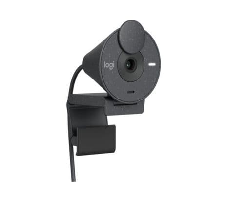 LOGITECH 960-001413 WEBCAM BRIO 300 GRAPHITE SAMR USB-C PROMO** - 3