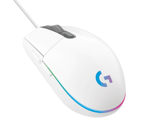 LOGITECH 910-005794 MOUSE G203 GAMING BLANCO LIGHTSYNC USB P/PROMO**