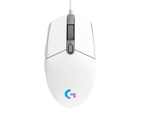 LOGITECH 910-005794 MOUSE G203 GAMING BLANCO LIGHTSYNC USB P/PROMO** - 3