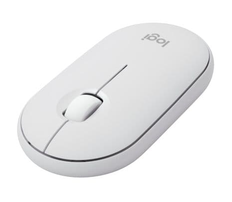 LOGITECH 910-007047 MOUSE M350S PEBBLE 2 OFF WHITE INAL+BT PROMO - 5