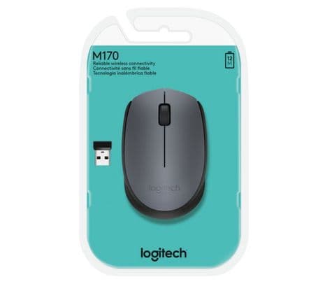 LOGITECH 910-004425/4940 MOUSE M170 BLACK INALAMBRICO - 2