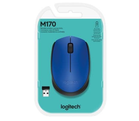 LOGITECH 910-004638/4800 MOUSE M170 BLUE INALAMBRICO - 2