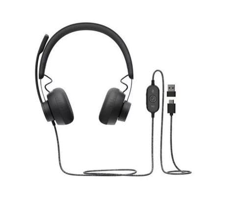 LOGITECH 981-000876 VC HEADSET ZONE WIRED USB/USB-C UC - 2