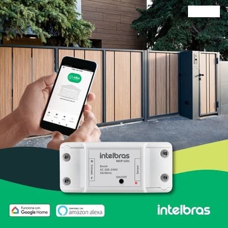 Smart Home | Accionador WiFi para Portones / Automatis | MCP 1001 - Intelbras - 4
