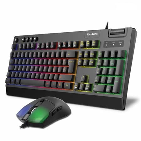 Combo Gamer Teclado + Mouse RGB GC2P8200 | Solarmax
