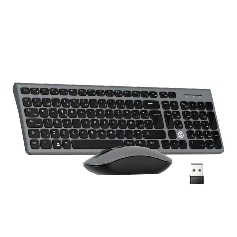 Combo Teclado + Mouse Slim Inalámbrico Studio KMC2006S | Solarmax - 2