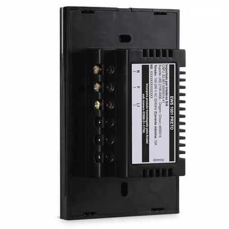 Smart Home | Llave de Luz TOUCH Wifi x1 | EWS 1001 IZY | NEGRA - INTELBRAS - 3
