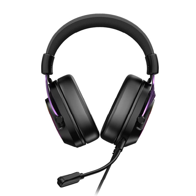 Auriculares RGB Triangulares GHS59V Violeta | Solarmax - 3