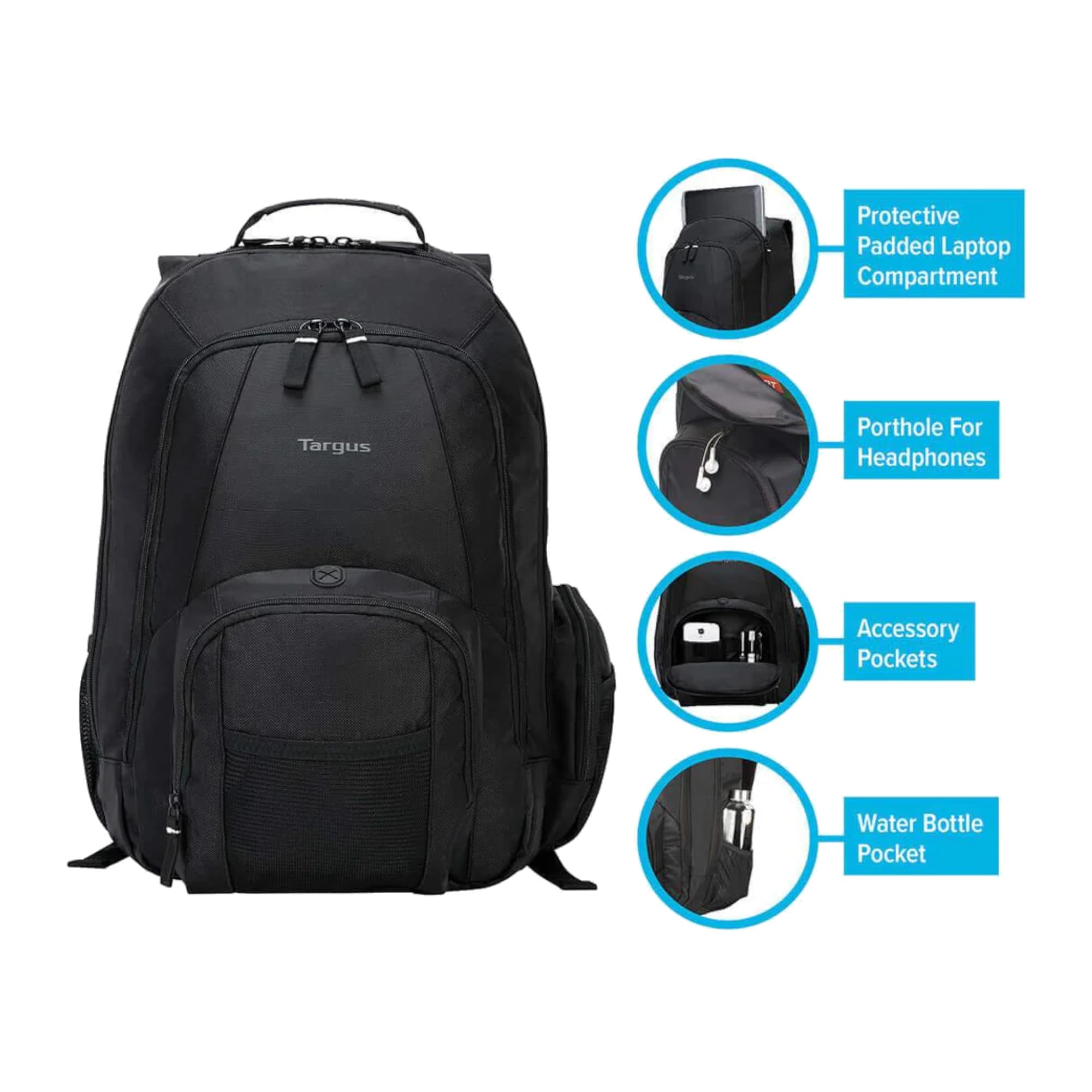 Mochila Para Notebook 16'' Targus Groove Cvr600 26l - 6