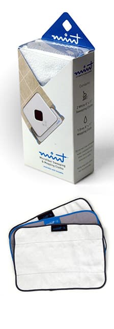 Pack Paños de Microfibra Lavables Para Aspiradora iRobot Braava