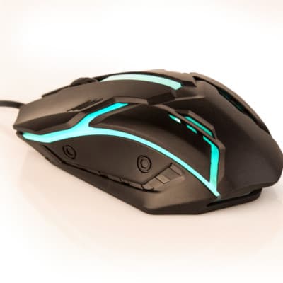 Mouse Óptico Gaming Coolmax RGB 1600 dpi - 3