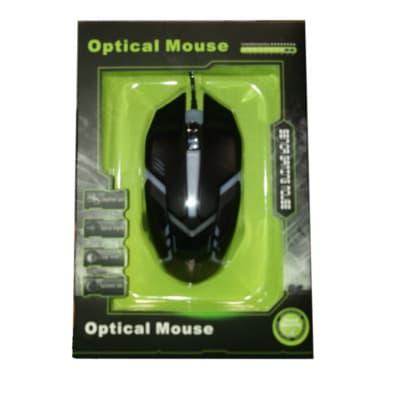 Mouse Óptico Gaming Coolmax RGB 1600 dpi - 4
