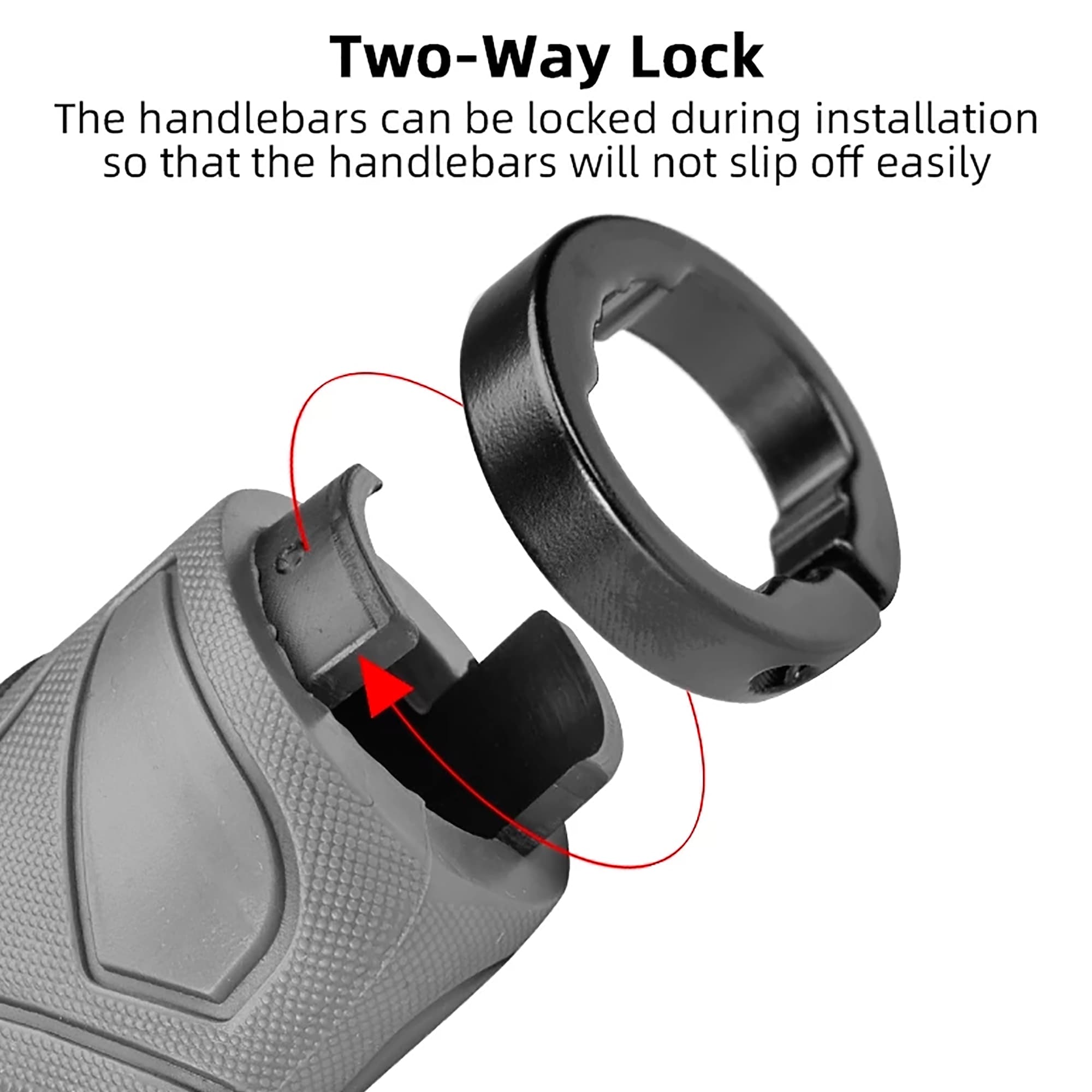Puños Para Bicicleta Ergonómicos Rockbros - 4